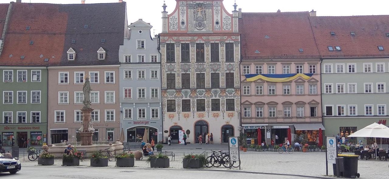 Grosses Zimmer Bad Kueche Wohnzimmer Terasse Garten Zentral Ruhig Landsberg am Lech Dış mekan fotoğraf